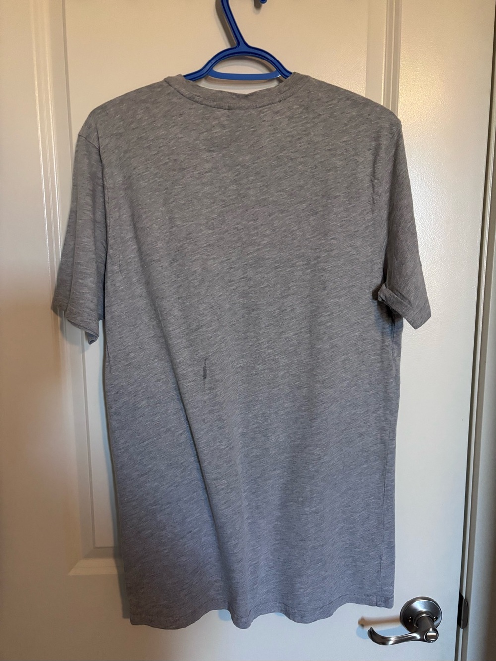Oakley Men's Regular Fit Short Sleeve Crew Tee in Light Gray - Picture 4 of 4